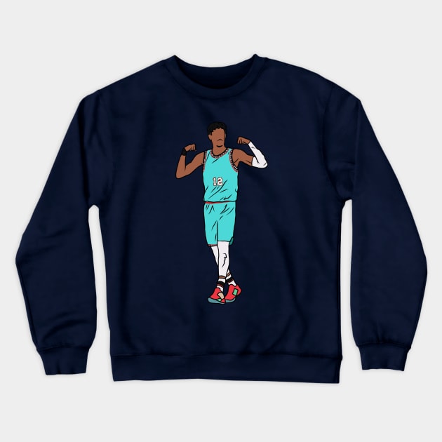 Ja Morant Flex Crewneck Sweatshirt by rattraptees